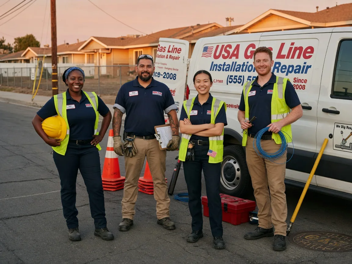 Gas Line Installation company in Center Valley, PA
